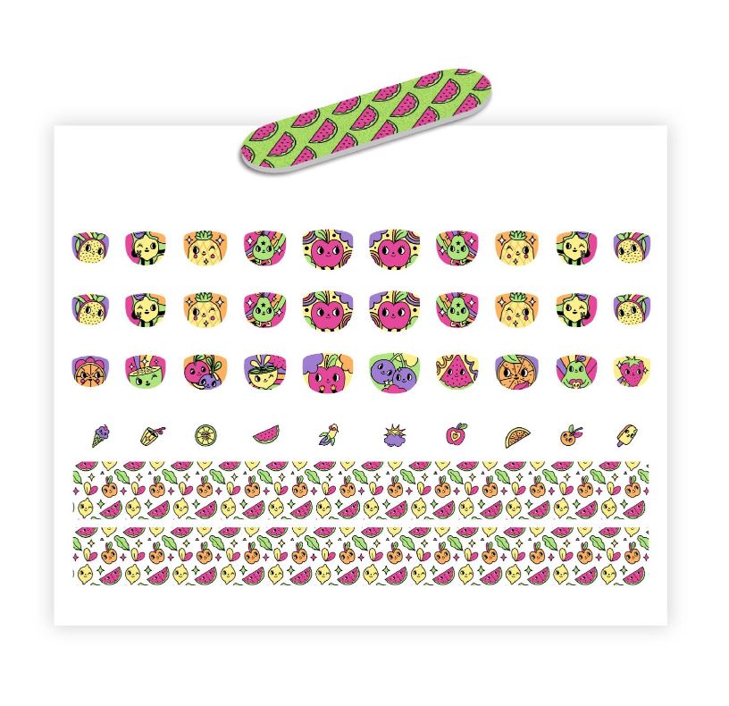 DJECO NAIL STICKERS - PEPS #CO 10#