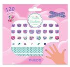 DJECO NAIL STICKERS - LITTLE FLOWER #CO 10#