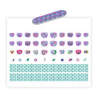 DJECO NAIL STICKERS - LITTLE FLOWER #CO 10#