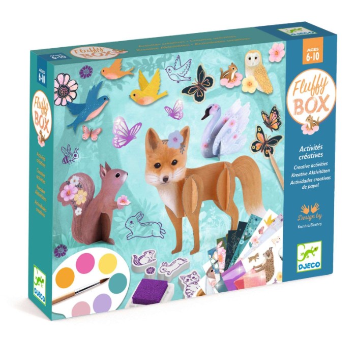DJECO COFFRET MULTI-ACTIVITÉS - FLUFFY BOX