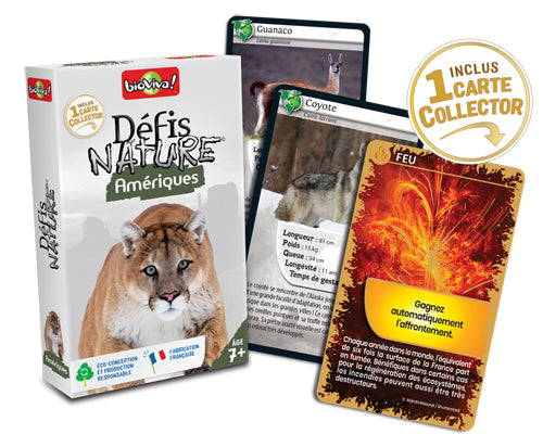 JEU DÉFIS NATURE - AMÉRIQUE
