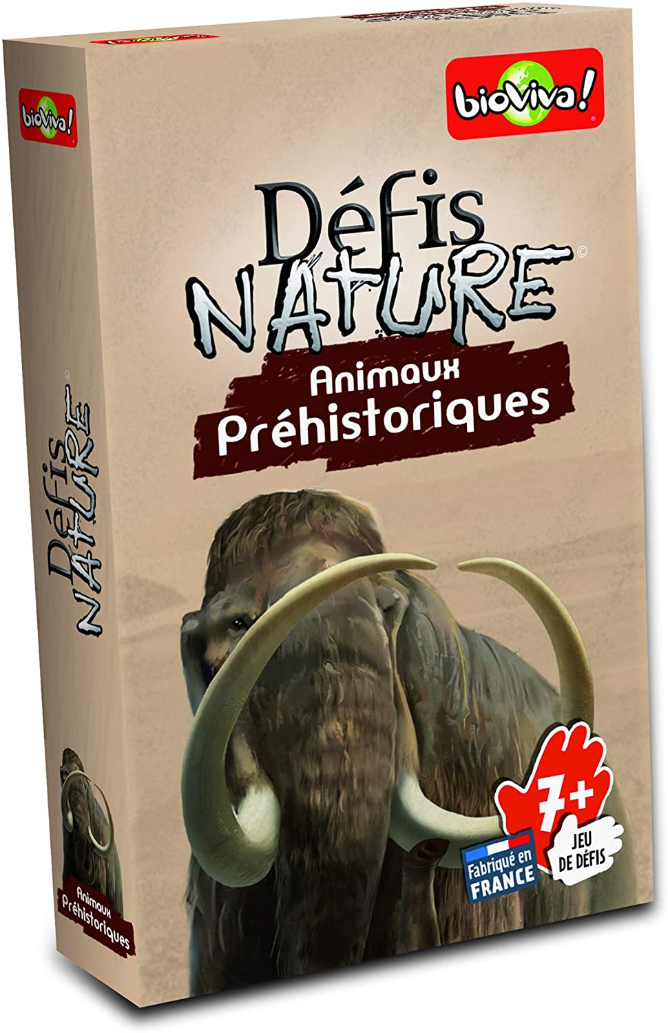 JEU DÉFIS - NATURE ANIMAUX PRÉHISTORIQUES