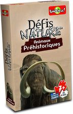 JEU DÉFIS - NATURE ANIMAUX PRÉHISTORIQUES