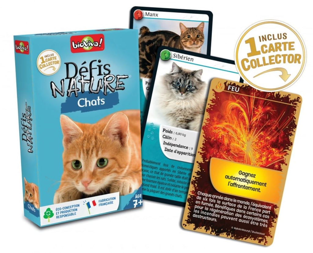 JEU DEFIS NATURE - CHATS