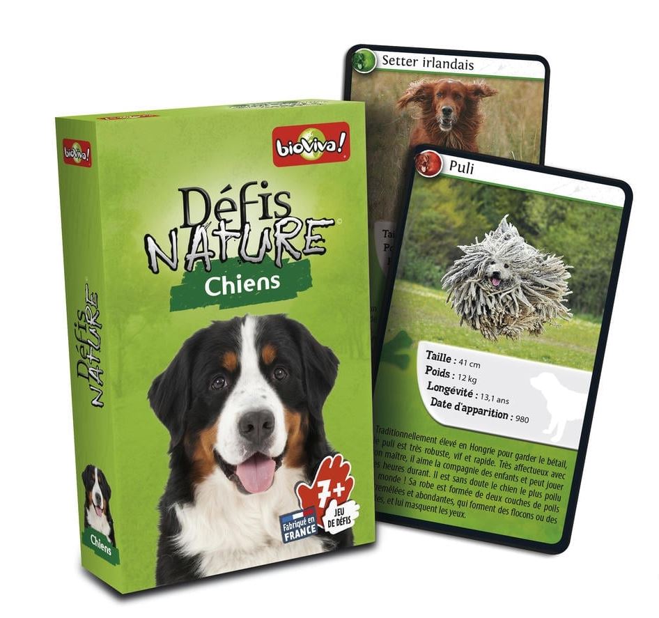 JEU DÉFIS NATURE - CHIENS