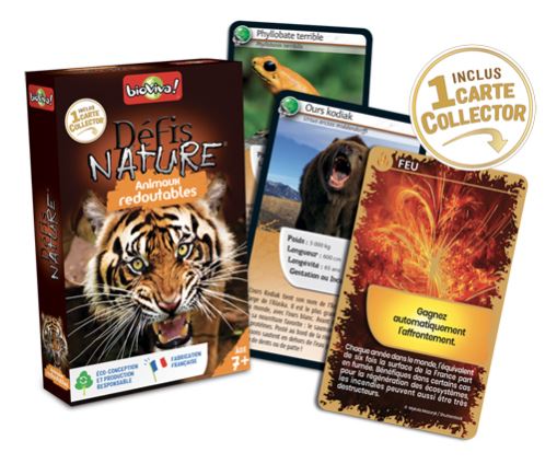 JEU DÉFIS NATURE - ANIMAUX REDOUTABLES