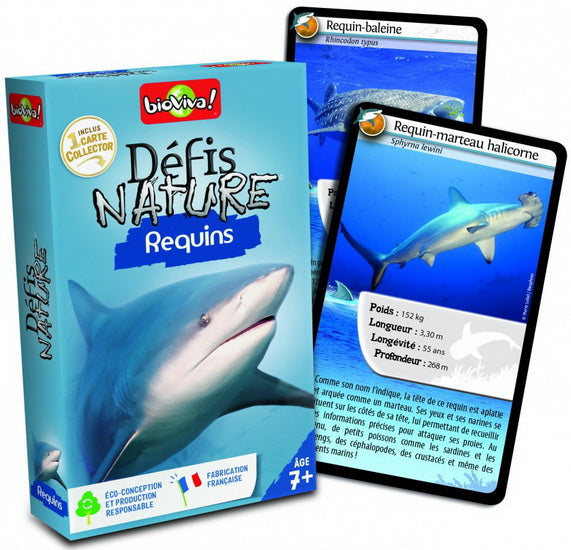 JEU DEFIS NATURE - REQUINS