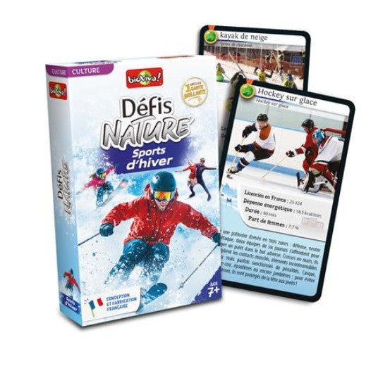 JEU DÉFIS NATURE / SPORTS D'HIVER - Version française
