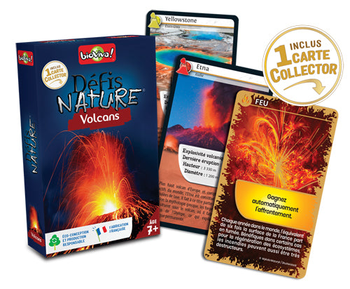JEU DEFIS NATURE - VOLCANS