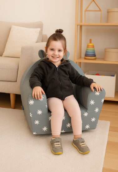 *26 DELSIT - FAUTEUIL À OREILLES CHATON