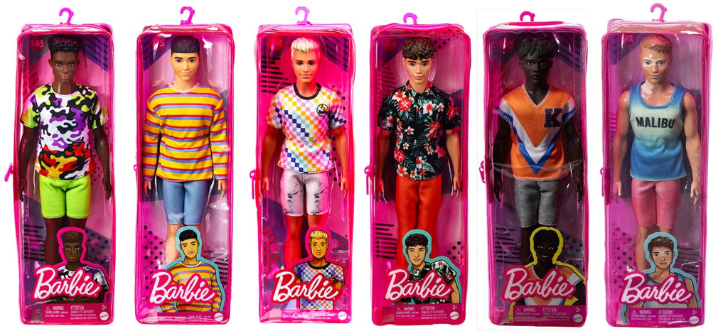 BARBIE FASHIONISTAS - POUPÉE KEN ASST