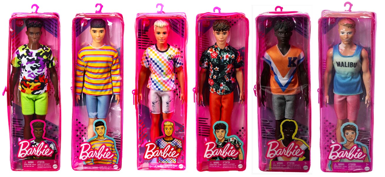 BARBIE FASHIONISTAS - POUPÉE KEN ASST