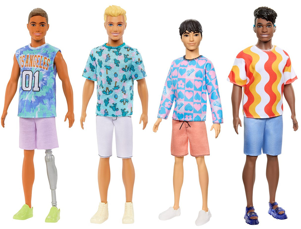 BARBIE FASHIONISTAS - POUPÉE KEN ASST