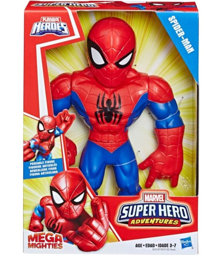 MARVEL – SPIDER-MAN MÉGA FIGURINE ARTICULÉE – SUPER HÉROS 26.67 CM (10.5")