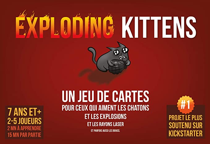 JEU EXPLODING KITTENS
