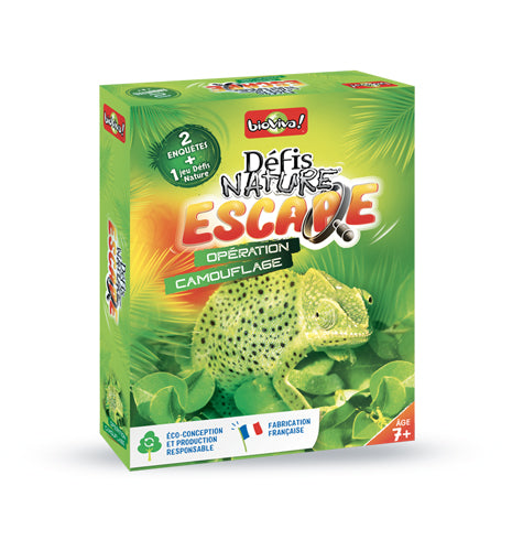 JEU DÉFIS NATURE - ESCAPE CAMOUFLAGE