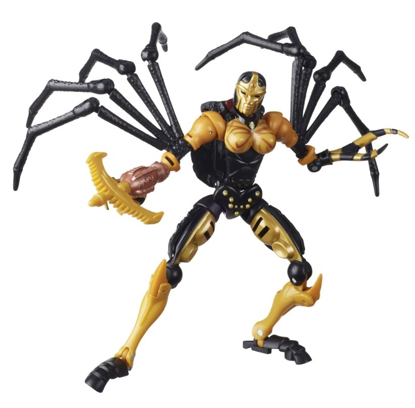 TRANSFORMERS GENERATIONS WAR FOR CYBERTRON KINGDOM - FIGURINE WFC-K5 BLACKARACHNIA DELUXE- ARAIGNÉE