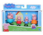 PEPPA PIG - ENSEMBLE DE 4 FIGURINES DE 3"