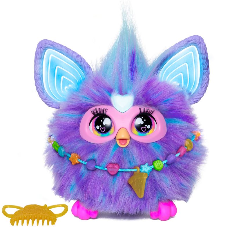 PELUCHE FURBY MAUVE INTERRACTIVE VERSION FRANÇAISE