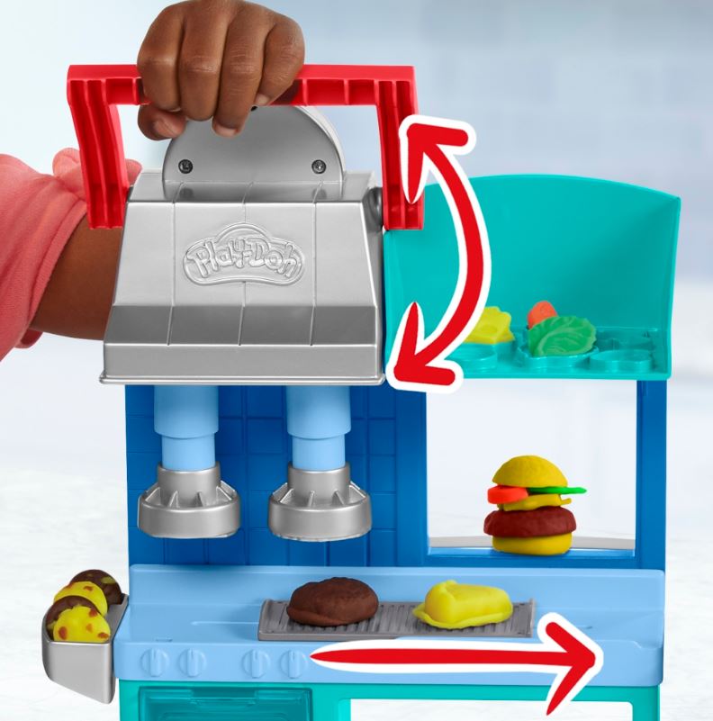 PLAY-DOH MODELING DOUGH - KITCHEN CREATIONS CHEF RESTAURANT PLAYSET