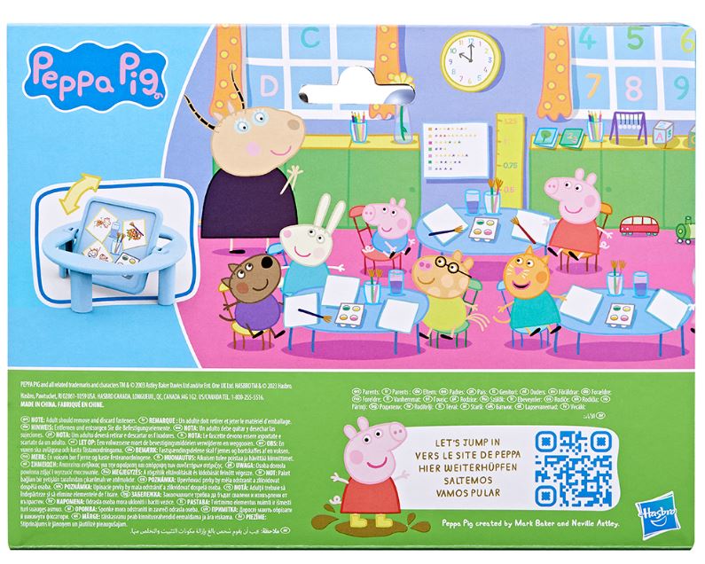 PEPPA PIG - PEPPA GOES TO SCHOOL FIGURES