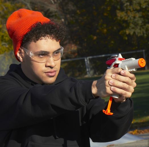 NERF PRO GELFIRE IGNITOR BLASTER, 1000 GELFIRE ROUNDS (LC SPRINGER)
