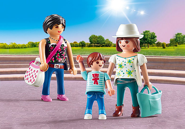 PLAYMOBIL CITY LIFE - FEMMES AVEC ENFANTS #9405