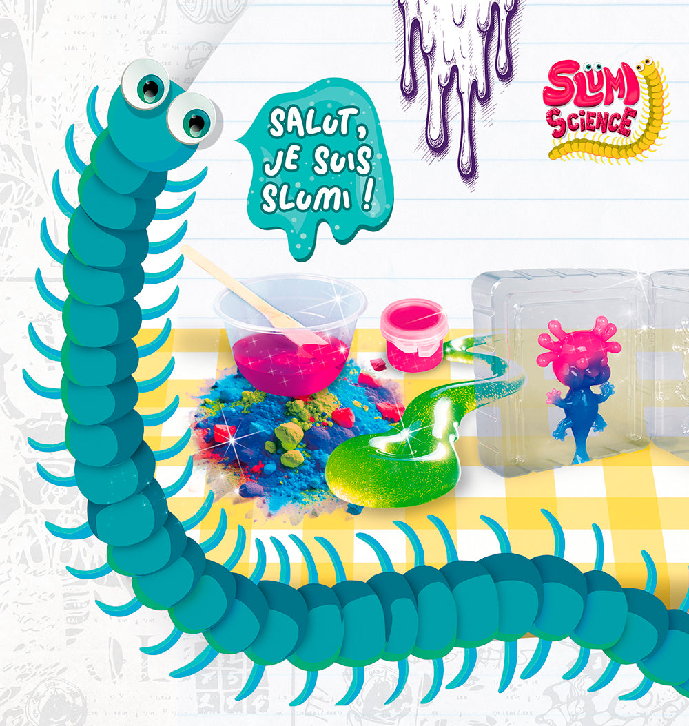 SLUMI SCIENCE - SQUISH AXOLOTL - Version française