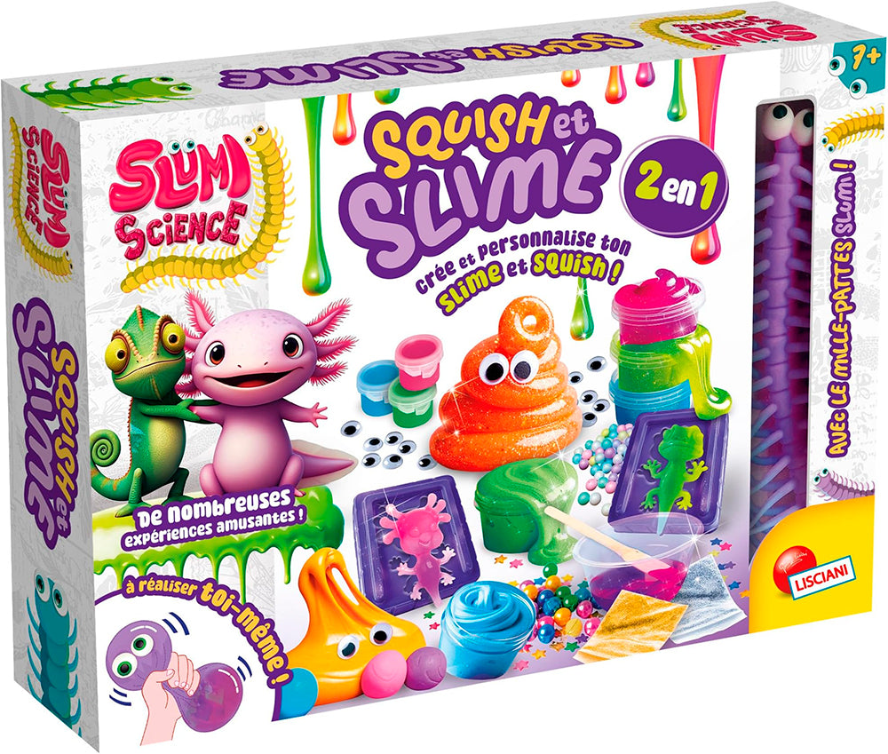 SLUMI SCIENCE - SQUISH ET SLIME - Version française