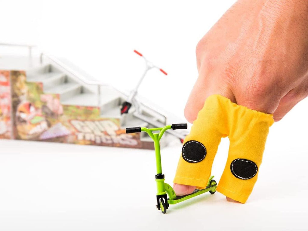 TROTTINETTE À DOIGTS VERTE (SCOOTER TECH DECK)