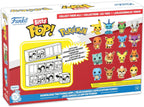 BITTY POP! - POKÉMON - ENSEMBLE DE 4 POKÉMON (PIKACHU,VAPOREON,CATERPIE,CUBONE) 0.9"