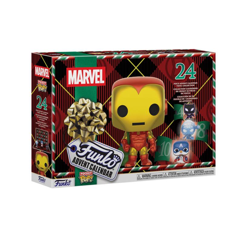 FIGURINE POP! - MARVEL - CALENDRIER DE L'AVENT DE NOËL DE MARVEL 2026