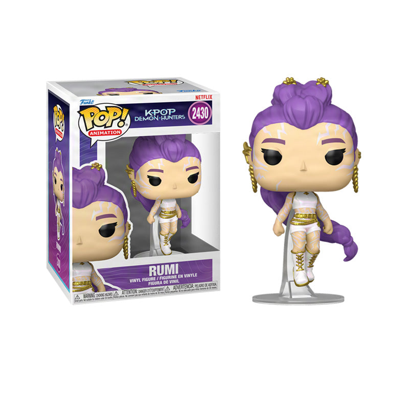 POP! FIGURE - KPOP DEMON HUNTERS - RUMI (WHITE) (THE K-POP WARRIORS) 4.8" #2430
