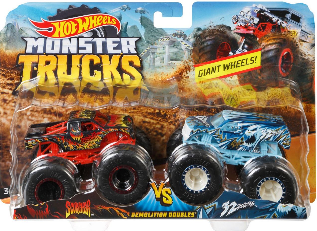 MONSTER TRUCKS DÉMOLITION DOUBLE ASST