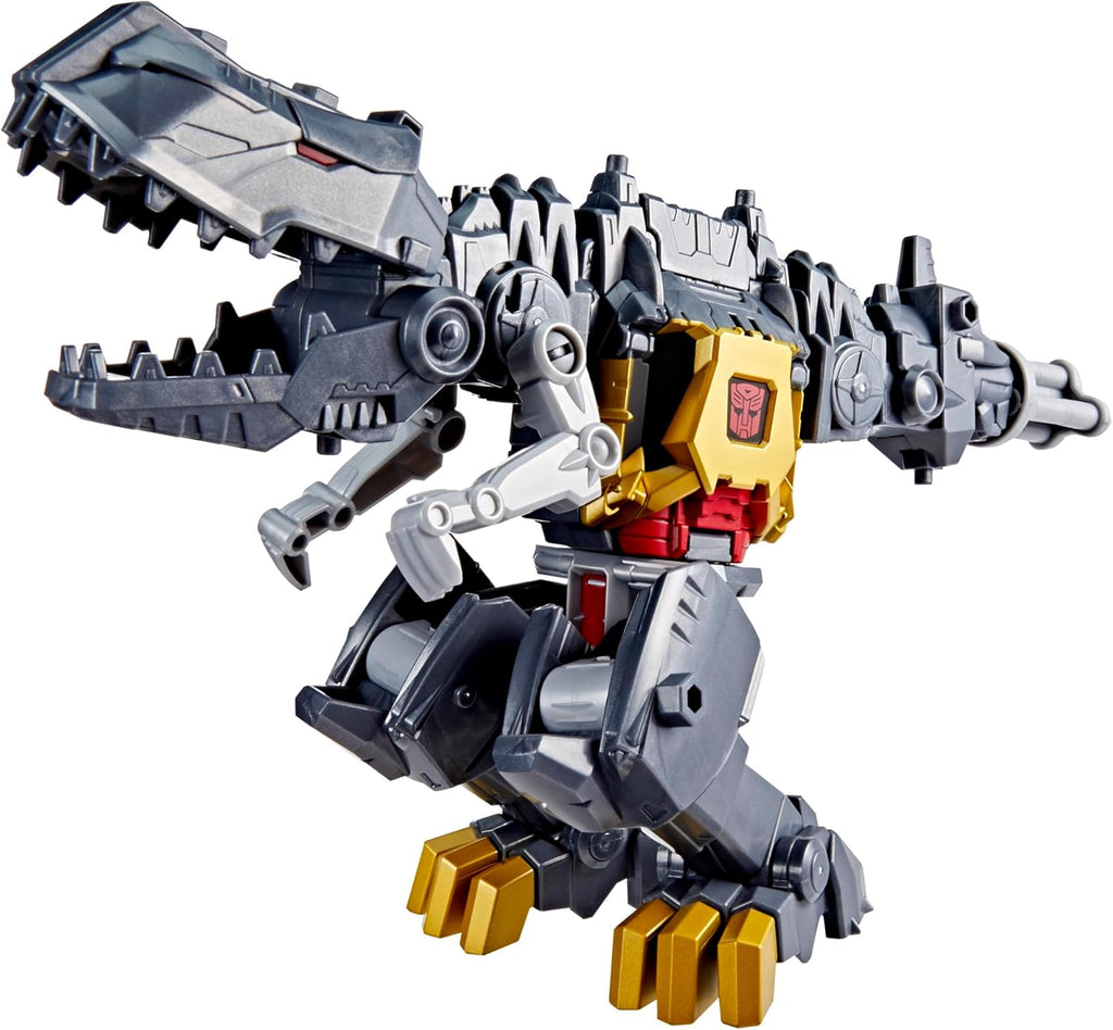 TRANSFORMERS CYBERWORLD - GRIMLOCK CHOMP & STOMP FIGURE 9"