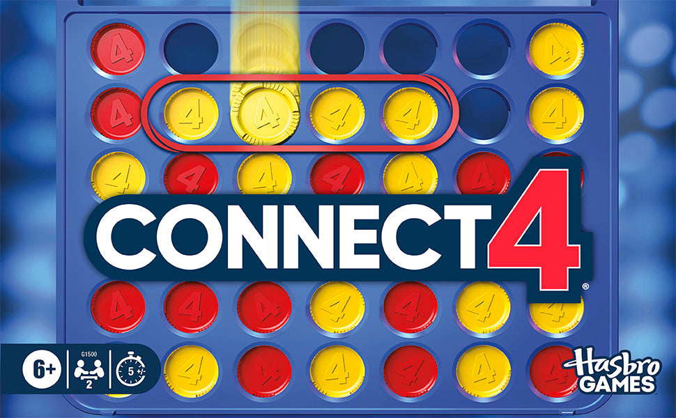 JEU CONNECT 4 REFRESH AVEC COMPTEURS DE POINTS - Version multilingue