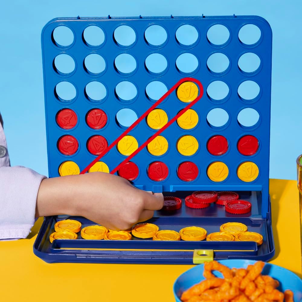 JEU CONNECT 4 REFRESH AVEC COMPTEURS DE POINTS - Version multilingue