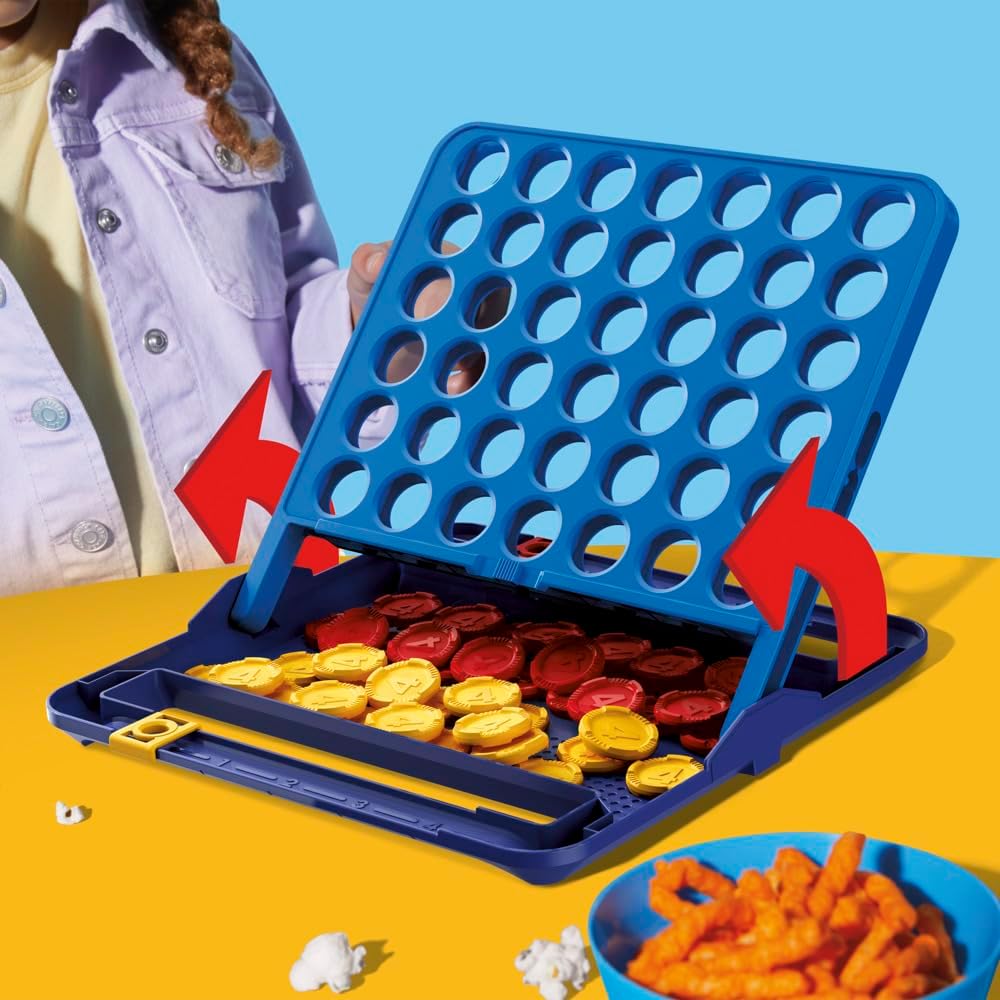 JEU CONNECT 4 REFRESH AVEC COMPTEURS DE POINTS - Version multilingue