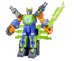 TRANSFORMERS CYBERWORLD - BATAILLE DE L'ATTAQUE DE SCORPONOK GÉANT 35 CM (14")