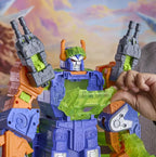 TRANSFORMERS CYBERWORLD - BATAILLE DE L'ATTAQUE DE SCORPONOK GÉANT 35 CM (14")