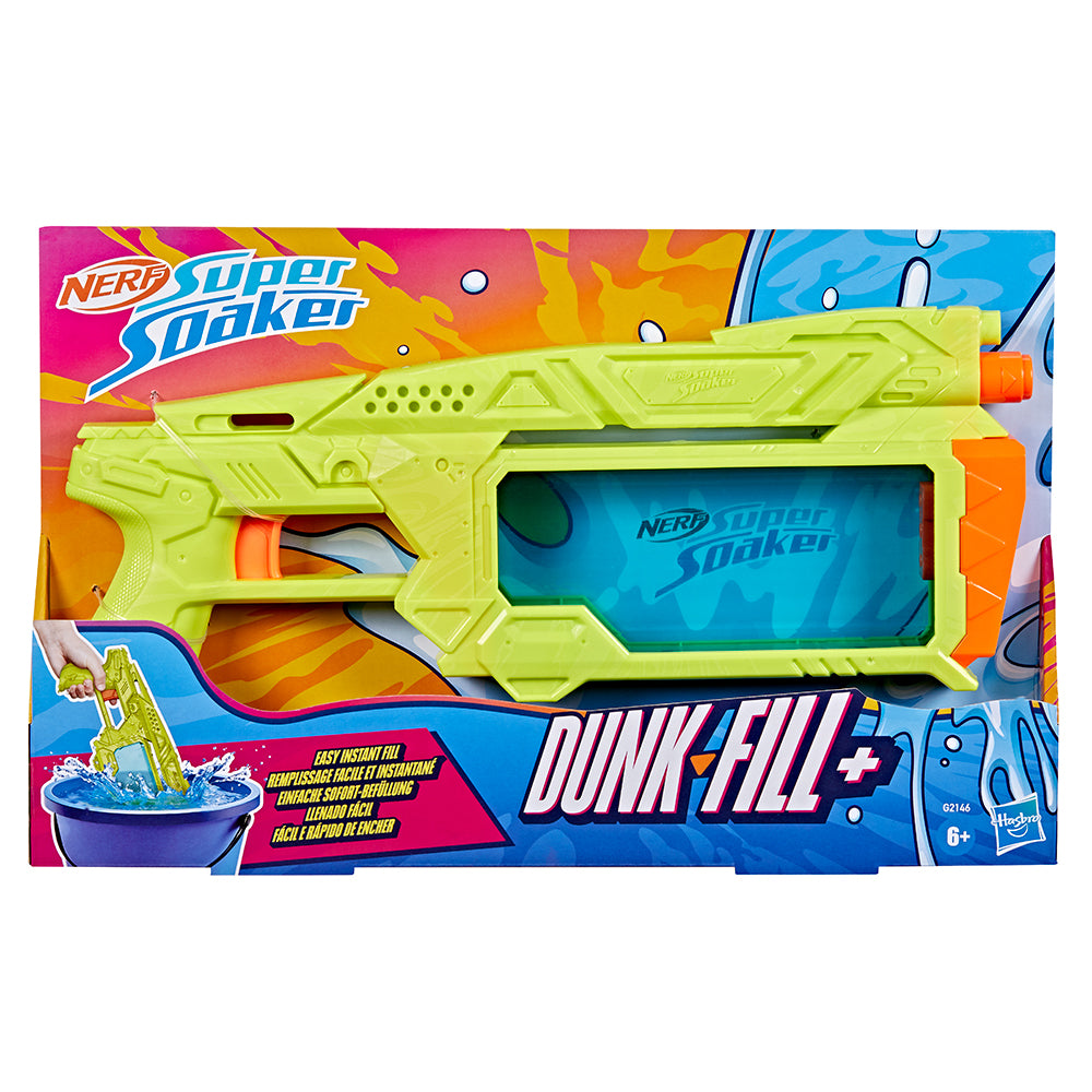 NERF SUPER SOAKER - SOAK AND LOAD + (WATER BLASTER)