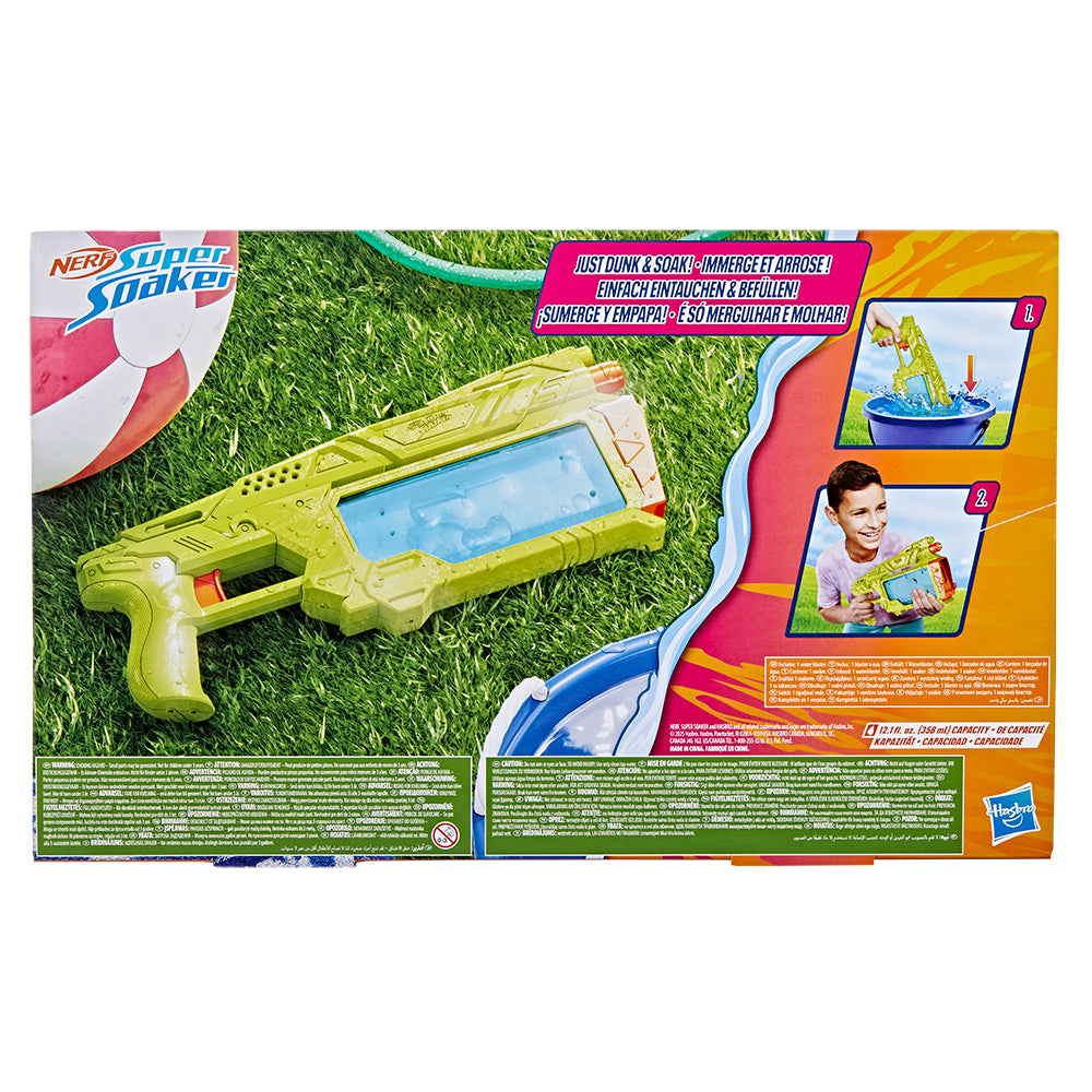 NERF SUPER SOAKER - SOAK AND LOAD + (WATER BLASTER)