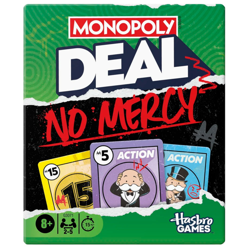 MONOPOLY DEAL NO MERCY CARD GAME (BILINGUAL)