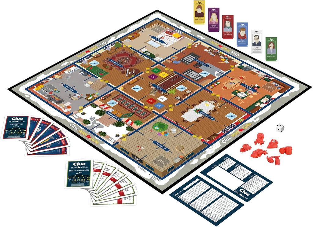 JEU CLUE HOME ALONE - Version multilingue