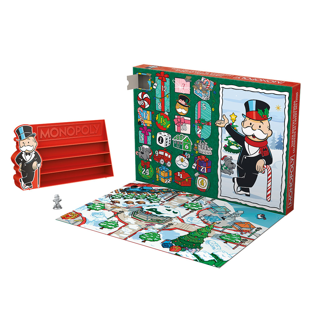 MONOPOLY TOKEN ADVENT (CHRISTMAS CALENDAR) GAME (BILINGUAL)