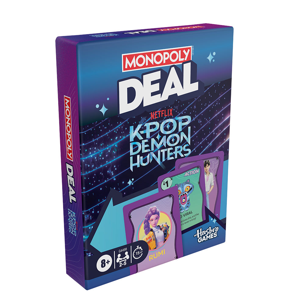 JEU MONOPOLY DEAL KPOP DEMON HUNTERS (LES GUERRIÈRES DE LA K-POP)