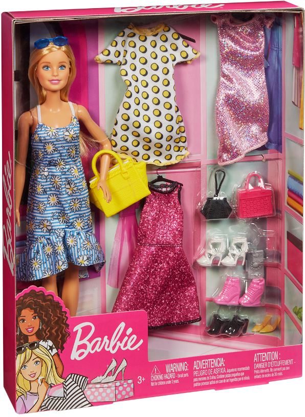 BARBIE FAB - COFFRET MODE ET ACCESSOIRES AVEC POUPÉE