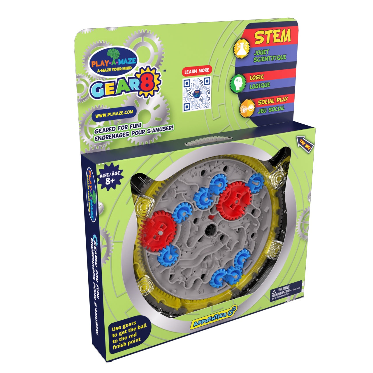 PLAY-A-MAZE - GEAR 8 - APPRENTI (PERPLEXUS)
