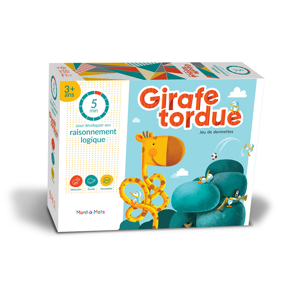 JEU MONTS-À-MOTS LA GIRAFE TORDUE - LUDIK QUÉBEC PV21