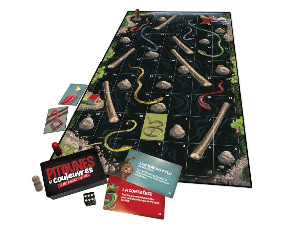 JEU PITOUNES ET COULEUVRES